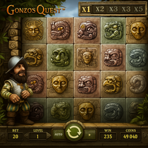 AbuKing - Gonzo Quest Slot Game - NetEnt